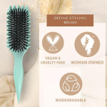 Bounce Curl Hari, Bounce Curl Defining Hari, Metssiga hari Juuksehari Styling-Xinwhite