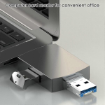 M&auml;lukaart Multifunktsionaalne kaardilugeja Tf-kaardi SD-kaardilugeja USB3.0 adapter kaasaskantav kaardilugeja, mis &uuml;hildub mobiilse Ph PXCL-iga