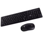 Juhtmeta klaviatuuri ja hiire komplekt, Needivyou, must