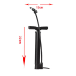 Jalgrataste pumbad,Kaasaskantav jalgrattapump | Presta & Schraderi ventiilid | Alumiiniumisulam | Multifunktsionaalne pallin&otilde;el | 120 PSI,