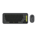 Logitech - Pop Icon Combo Nordic - Graphite
