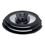 Tefal klaaskaaned Ingenio Glass Lids, 16/18/20cm, must