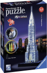 Ravensburger pusle 3D Buildings at Night Chrystler Skyscraper