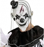 Mask killer Clown bl/wh