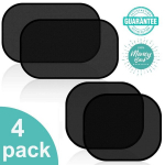 Autotarvikud-4tk Auto elektrostaatiline kile p&auml;ikesekaitsekreem k&uuml;ljeakna p&auml;ikesekaitseplokk