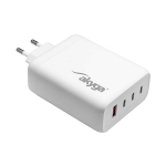 USB-laadija AK-CH-24 USB-A + 3x USB-C PD 5-28V / max. 5A 140W Kiirlaadimine 3.0 GaN