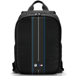 Plecak BMW BMBP15COMPVSKL 16" czarny|black Nylon Blue Stripe BMBP15COMPVSKL