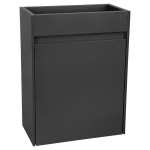 Vannitoa valamukapp seinale 40 cm, antratsiithall