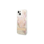 Guess GUHCP14LLFLSD iPhone 14 Pro 6,1" złoty|gold hardcase Paisley Liquid Glitter