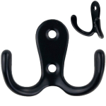 Mustast metallist riidenagi riiuliga, 40&times;55&times;20 cm