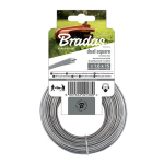 Trimmeri tamiil Bradas RIPPER DUAL kandiline, 3,0 mm x 15 m