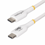 StarTech.com USB-C Kaabel 3m USB 2.0 Valge M-M