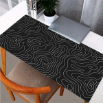 1tk Topograafiline Kontuur M&auml;ngu Hiirematt Laiendatud Klaviatuuri Matid., 31,5 * 11,8 colio (80x30 cm)