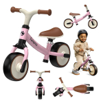 Tulano Scout 15 pink jooksuratas lastele &ndash; kerge raam, EVA rehvid