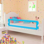 vidaXL voodipiire v&auml;ikelapse voodile, sinine, 120 x 42 cm, pol&uuml;ester