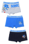 Bokserid poistele Sonic, 3 paari