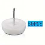 30tk/50tk/100tk m&ouml;&ouml;bli liugurid parkettp&otilde;randatele, toolijala kaitsekorgid naelaga m&ouml;&ouml;bli liugurid nailonist liugurid m&ouml;&ouml;bli liigutamiseks, 18mm m&ouml;&ouml;blipadjad toolijala kaitsjad liugurid.