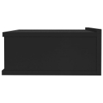 vidaXL seina &ouml;&ouml;kapid 2 tk must 40 x 30 x 15 cm puitlaastplaat, Juoda