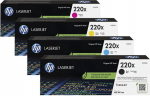 Originaal toonerite komplekt HP 220X/ W2200X/1/2/3 A (BK/C/M/Y)
