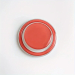 Telefonihoidja Akr&uuml;&uuml;l S&auml;delev R&otilde;ngas Hoidik MagSafeile - L&auml;bipaistev Magnetiline S&otilde;rmetugi, &Uuml;hildub iPhonei ja Samsungiga - Magnetiline Kokkupandav Taskutugi. , Oranžinė