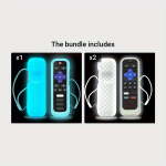 Helendav Roku TV Puldikate Silikoonkaitse&uuml;mbris, Universaalne.