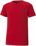 Puma T-s&auml;rk poistele, punane, 164 cm