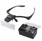 2 LED-iga suurendusklaas Monreal CF12