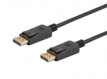 DisplayPort kaabel SAVIO CL-136 2 m Musta