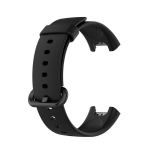 Silikoonrihm Xiaomi Mi Watch Lite'ile, must