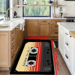 1tk, Pehme P&otilde;randavaip, Magnetlint Tr&uuml;kk Elutuba Magamistuba Kaunistus Libisemiskindel P&otilde;randamatt Vintage Pol&uuml;ester Ruudukujuline Pestav Vannimatt K&ouml;&ouml;giks Elutuppa Magamistuppa Vannituppa, 50x80cm / 19,6x31,5 colio