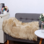 1tk Khaki Karvane Ala Vaip, &Uuml;lipehme Paks Vaip, 80 * 120 cm / 31 colių * 47 colių