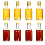 Klaasist veinipudel 100 ml, 8vnt