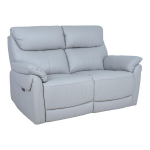 Diivan BOWEN 2-kohaline elektriline recliner 153x93xH100cm, beež naturaalne nahk