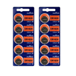 muRata patareid CR1620, LITHIUM 3V, 10 tk