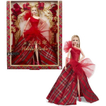 Barbie Holiday nukk heledate juustega, punane