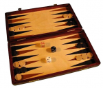 Puidust Backgammon Mini, 27x27 cm