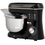 HOMCOM 5.5L Roostevabast terasest kauss 1400W 6+P, Juoda