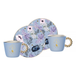 Kohvitasside ja taldrikute komplekt Bialetti Bridgerton Collection Espresso Duo
