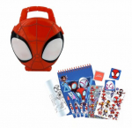 Spiderman v&auml;rvikomplekt koos k&otilde;va &uuml;mbrisega