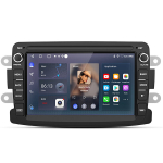 Dacia Duster Sandero Renault Captur 7&ldquo; autoraadio 2+64G Android13 GPS BT WIFI Carplay Andriod Car WIFI Bluetooth 2 DIN 4 CORE RDS DSP FM