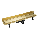 Du&scaron;ikanal Laveo Basso 2in1, 60 cm, Gold (seinale kinnitatav)
