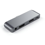 USB-C jagaja HDMI, USB ja 3.5mm Satechi