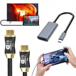HDMI USB-C adapterikomplekt + HDMI kaabel 3 meetrit