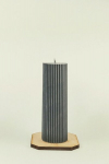 Sojavahast k&uuml;&uuml;nal, Silinder, must, 4,5x14,5 cm, 250 g