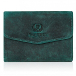 Naiste vintage nahast RFID rahakott Paolo Peruzzi T-35-GR