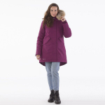 Huppa Naiste talveparka VIVIAN 1, burgundy