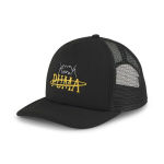 PUMA t&auml;iskasvanute vabaajam&uuml;ts Basketball Trucker Cap - 02448901, must, One size