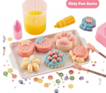 &Otilde;nnelikud inimesed Squishy stressivastane m&auml;nguasjade valmistamise komplekt, DIY kassik&auml;pp