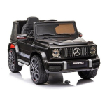 &Uuml;hekohaline elektriauto Mercedes G63 AMG 4x4, must