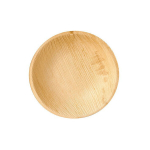 Palmilehe taldrik &uuml;mmargune 18,5 x 2,5 cm 25 tk
